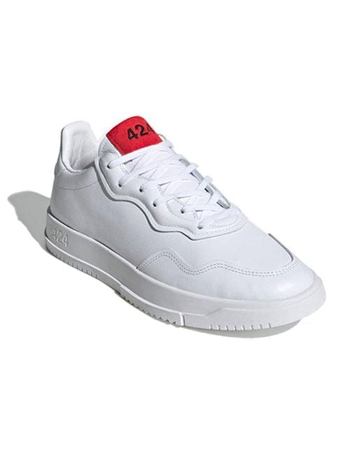 Adidas White 424 X Sc Premiere Scarlet' for men