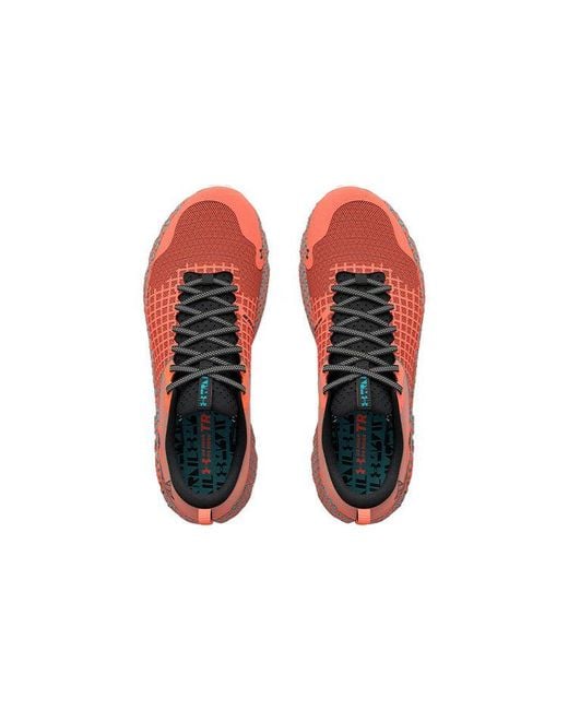 Under Armour Red Hovr Ridge 'Electric Tangerine' for men
