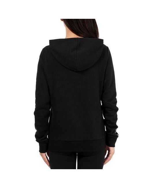 PUMA Black (Wmns) Athleisure Casual Sports Hooded Knit Jacket