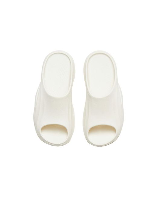 Anta White (Wmns) Fluffy Slippers