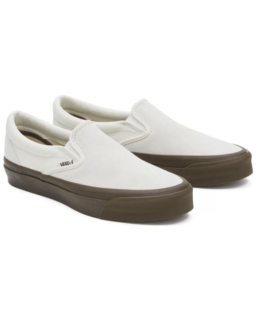 Vans White Slip-On Reissue 98 'Marshmallow Gum' for men