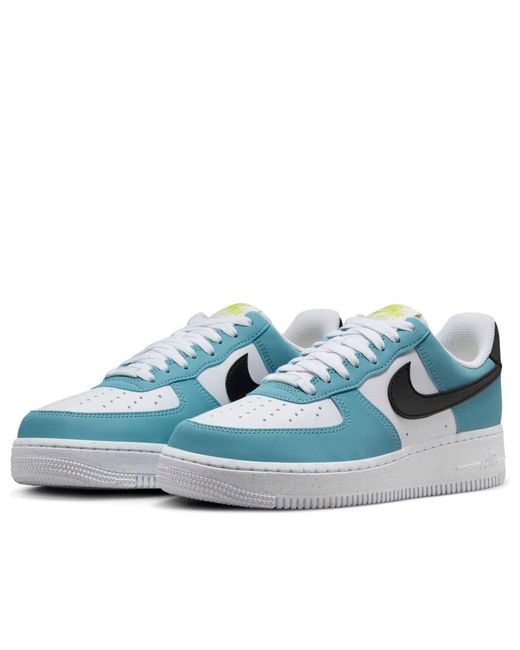 Nike Blue Air Force 1 '07 Next Nature 'Dusty Cactus' for men