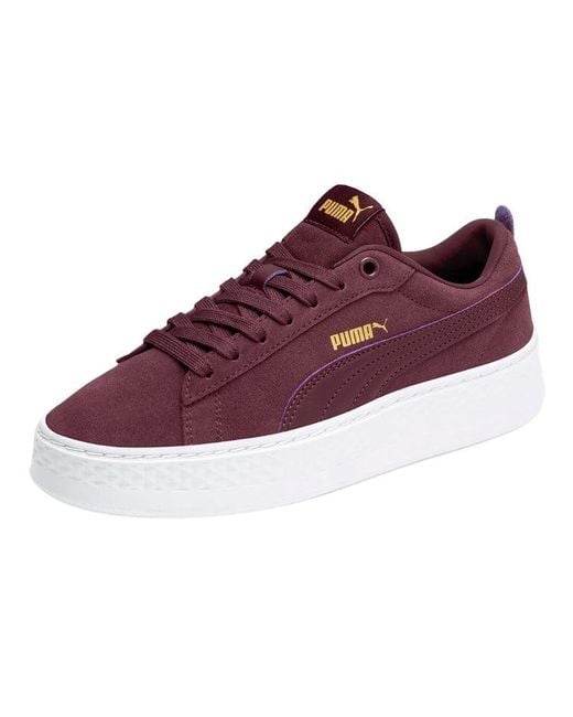 PUMA Brown Smash Platform Sd Casual Board Shoes for men
