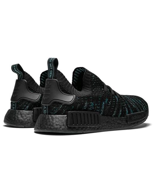 Adidas Black Parley X Nmd_R1 Stlt Primeknit 'Core' for men
