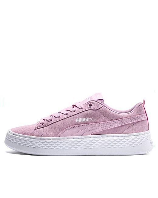 PUMA Purple (Wmns) Smash Platform Sd
