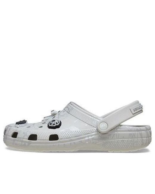 CROCSTM White X Futura Laboratories Classic Clog 'Pearl' for men