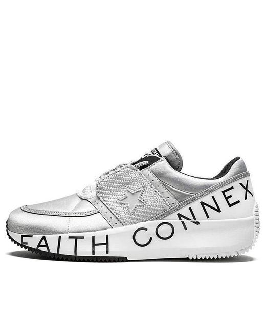 Converse Wmns Run Star X Faith Connexion Low Top Metal in White Lyst UK