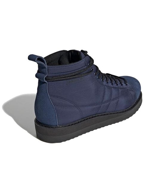 Adidas Blue (Wmns) Superstar Boot 'Night'