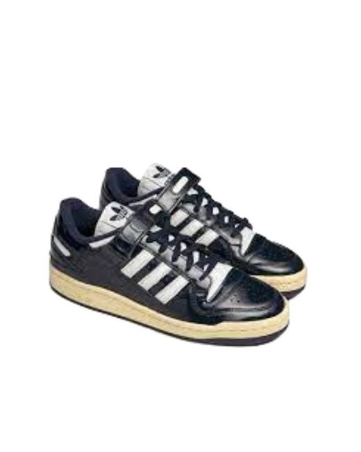 Adidas Blue Forum 84 Low Trainers Size 8.5 for men