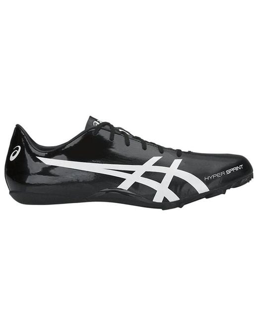 Asics Hyper Sprint 7 Running Spikes - 8.5 Black for men