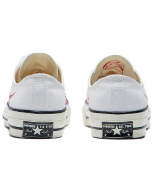 Converse Pink Chuck 70 Low 'Flames' for men