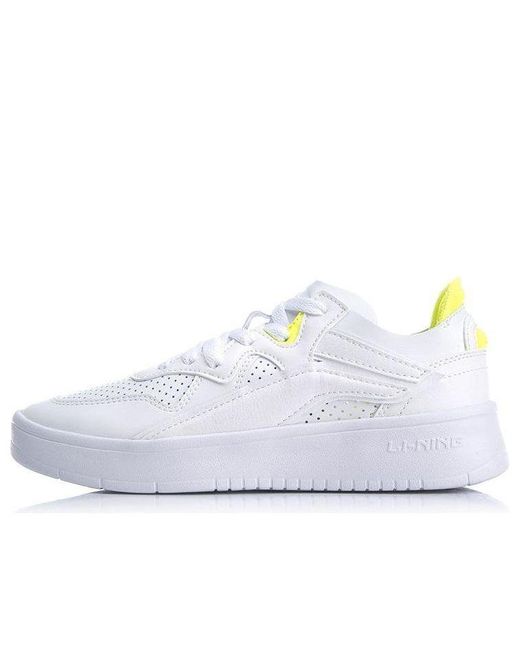 Li-ning White (Wmns) Wave S Lite