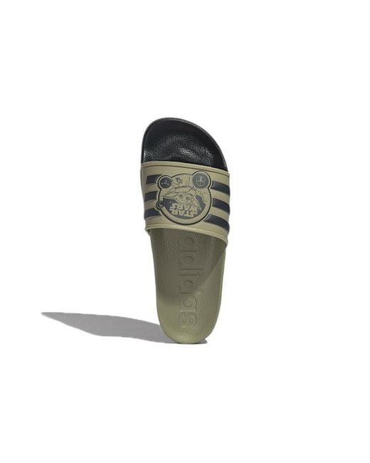 Adidas Green Star Wars X Adilette Tnd Slide 'The Mandalorian' for men