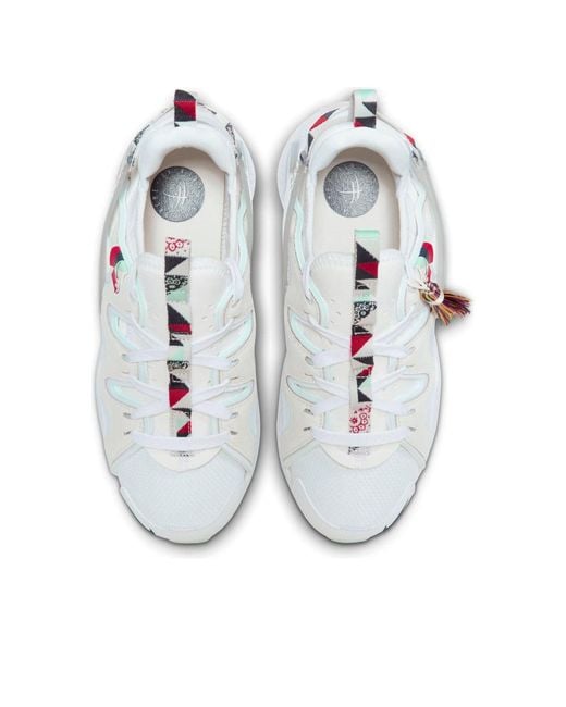 Nike White (Wmns) Air Huarache Craft Multi Patch'