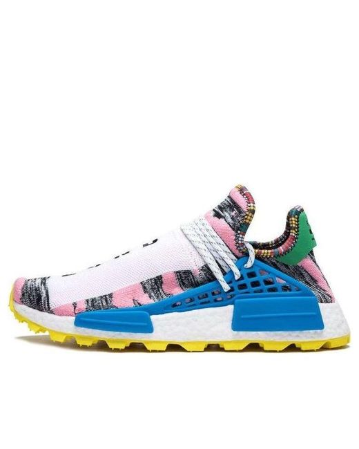 Adidas Blue Pharrell X Nmd Human Race Trail 'solar Pack' for men