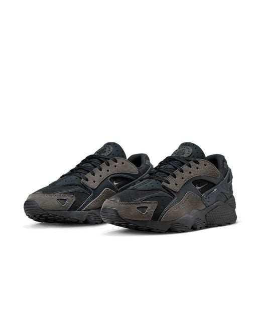 Nike Black Air Huarache Runner 'Medium Ash Anthracite' for men