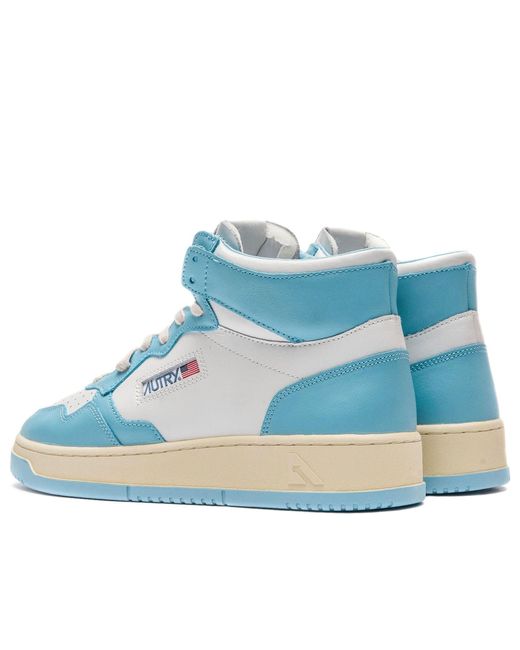 Autry Blue Medalist Mid Bicolor for men