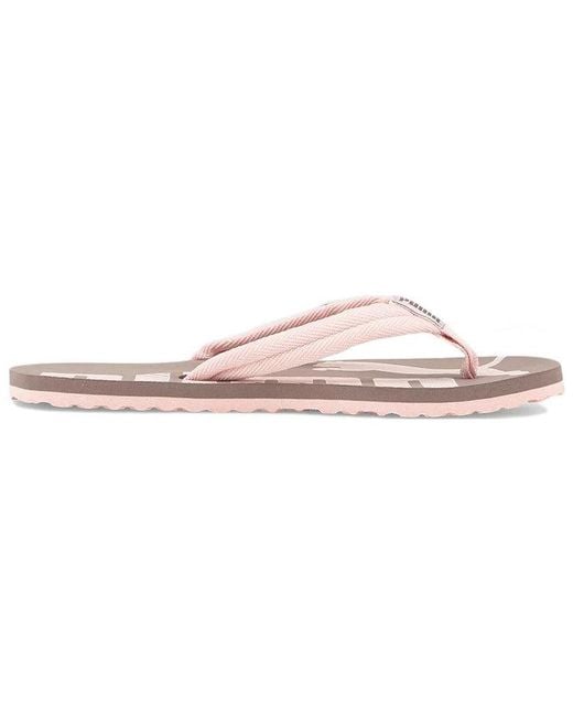 PUMA Pink Epic Flip V2 Sandal 'Quail Chalk' for men