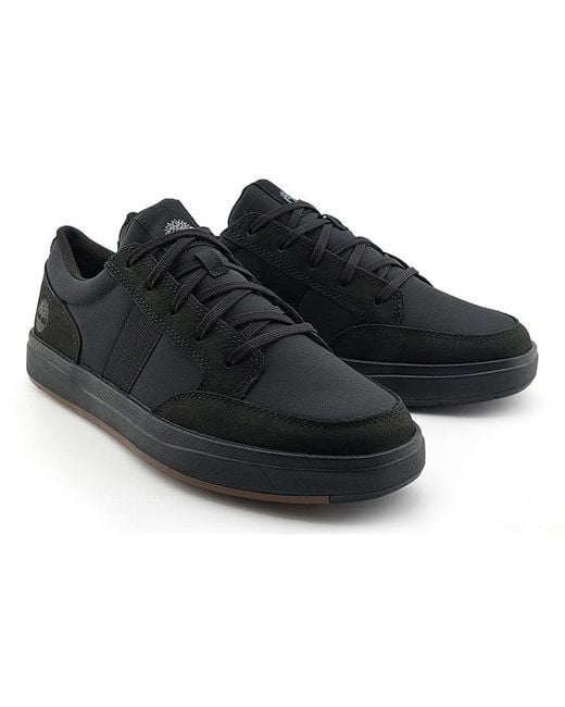 Timberland Black Davis Square Oxford Sneaker for men