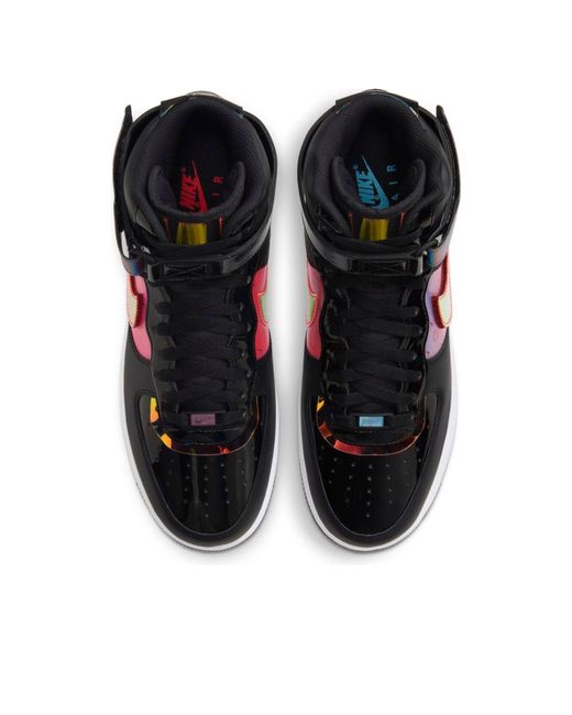 Nike Blue Air Force 1 High 07 Lv8 Bright Crimson' for men