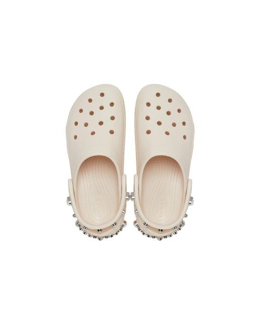 CROCSTM Natural (Wmns) Classic Platform Tiara Clogs