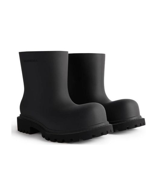 Balenciaga Black Steroid Booties Full Eva' for men