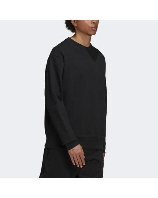 Adidas Black Originals X Philip Dong Joint Name Round Neck