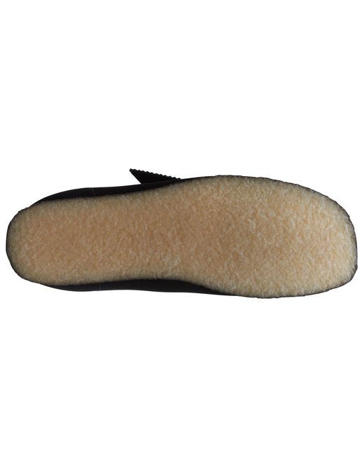 Clarks Black Wallabee Boots Suede' for men