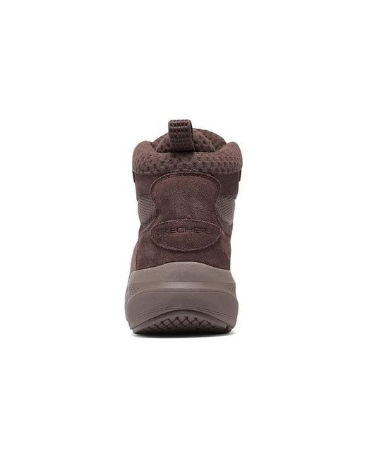 Skechers Brown (Wmns) Athletic Casual Boots 'Dark'