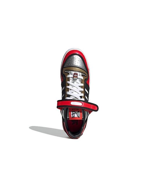 Adidas Red The Simpsons X Forum Low 'Duff Beer' for men