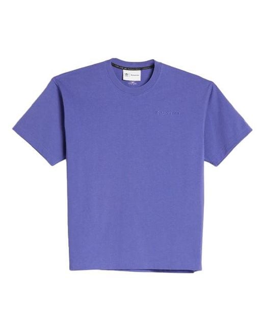 Adidas Blue X Pharrell Basic Sports T-Shirt