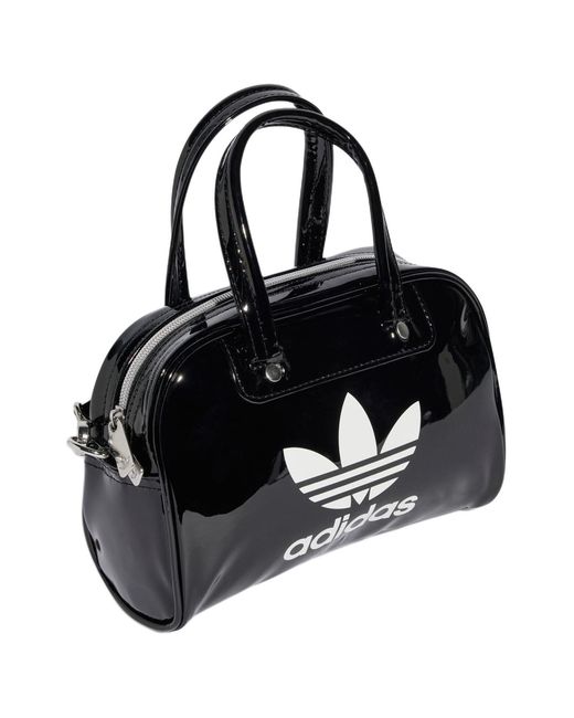 Adidas Black Adicolor Mini Bowling Bag for men
