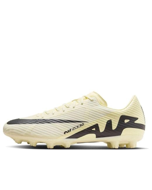 Nike White Mercurial Vapor 15 Academy Hard-ground Low-top Soccer Cleats for men