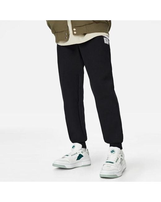 Li-ning Black Badfive Logo Sweatpants for men