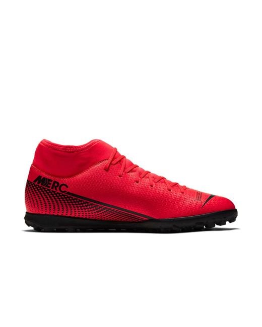Nike Red Mercurial Superfly 7 Club Tf Turf for men