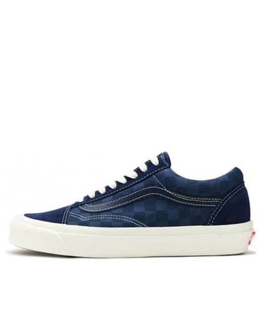 Vans Blue Old Skool Lx Og Checkerboard' for men