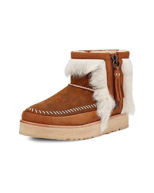 Ugg Brown (Wmns) W Fluff Punk Boot
