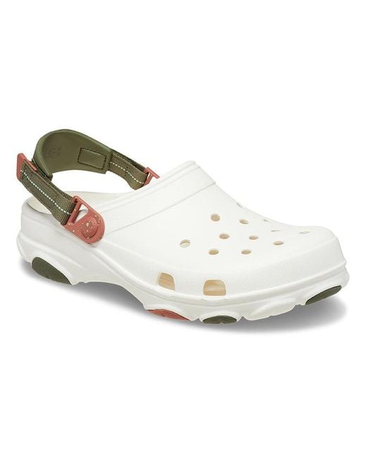 CROCSTM White All Terrain Clogs for men