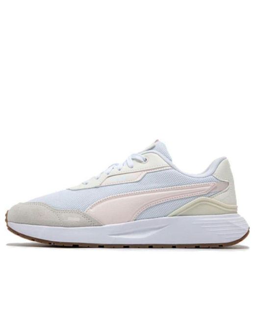 PUMA White Runtamed Plus Shoes for men