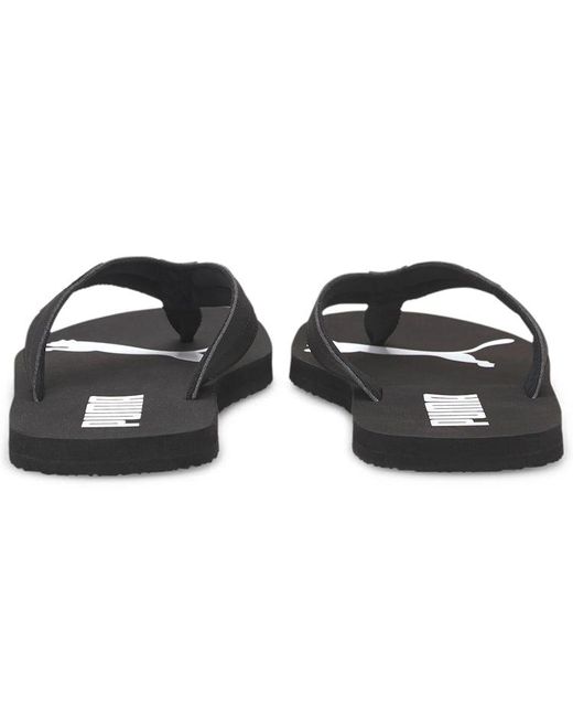 PUMA Black Cosy Flip Sandals for men