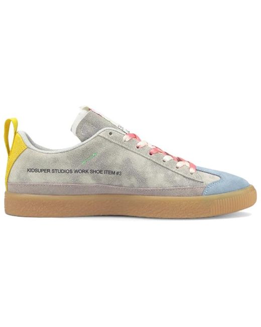 PUMA White Kidsuper Studios X Suede Vintage 'Lupine' for men