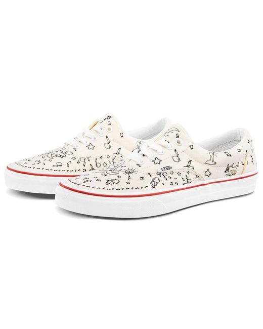 Vans White Era Graffiti for men