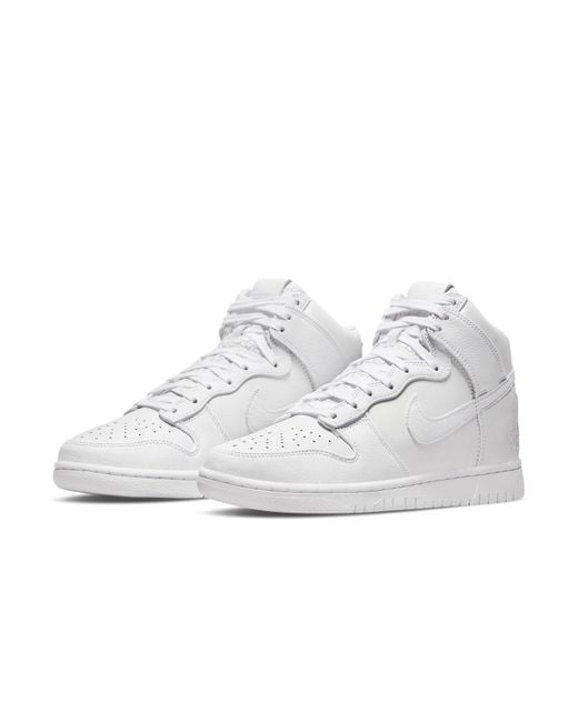 Nike White Dunk High Premium 'Pick-Up' for men