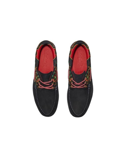 Timberland Black 3-Holes Boot Shoes X Clot for men
