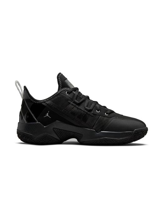 Nike Black Westbrook One Take 2 Metallic' for men