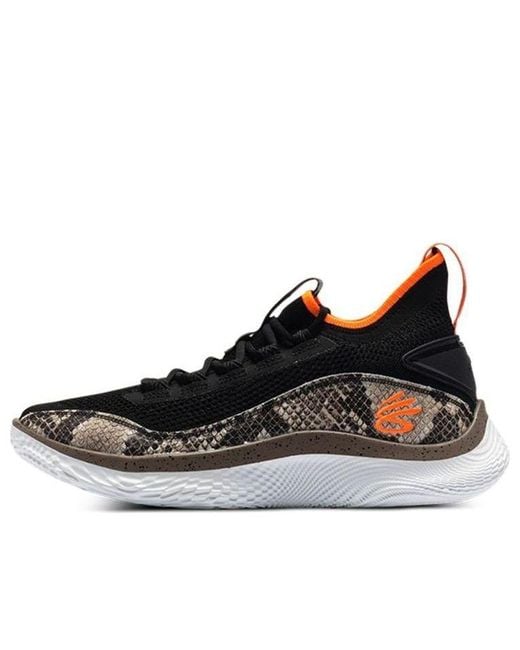 Under Armour Black Curry 8 'Strike & Flow' for men