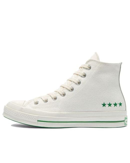 Converse White Chuck 70 High Stars'