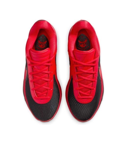 Nike Red Giannis Zoom Freak 6 Ep University' for men