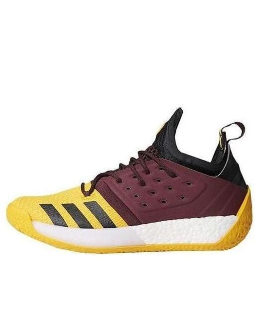 Adidas Brown Harden Vol2 Arizona State 2 for men