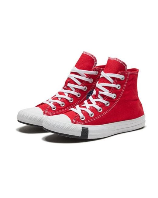 Converse Red Chuck Taylor All Star High 'Logo Play for men